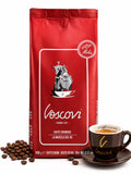 V Vescovi Cremoso Coffee Beans – Premium Italian Espresso Beans – Medium Roast – 2.2 lb – 1 kg