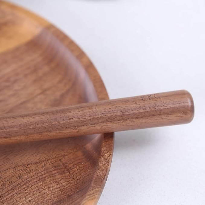 KKC HOME ACCENTS Wooden Long Handle Coffee Scoop - 1 tbsp, 9.17 inch