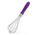 U-Taste Wire Whisk for Cooking, 18/10 Stainless Steel Balloon Wisk,S/Purple