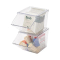 LLGWGL Front Opening Stackable Tea Bag Organizer, 2 Pack