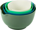 BoxedHome Classic Mixing Bowl Set, Microwave Safe, 3.5 quarts (Army Green)
