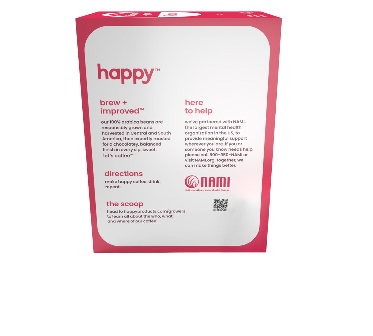 Happy Coffee Medium Roast Coffee Pods, 22 Count