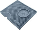 Tamper Mat for Espresso Station - Silicone Coffee Tamping Pad, TM-CO01 Black