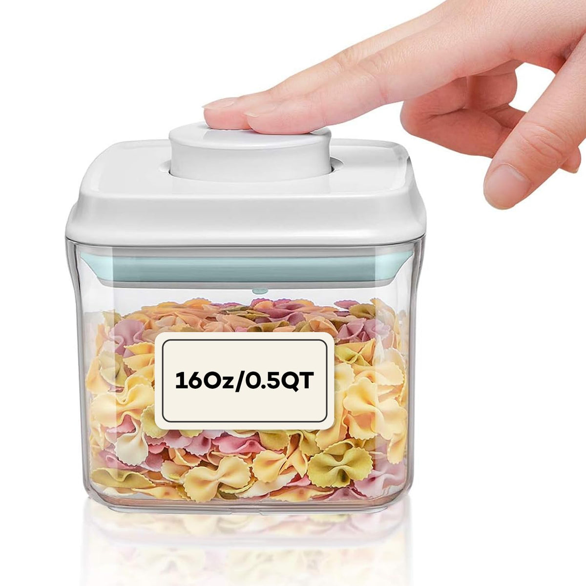 Bop Top Airtight Food Storage Containers | Pop-Top Lid | 7 Cups / 57 Oz