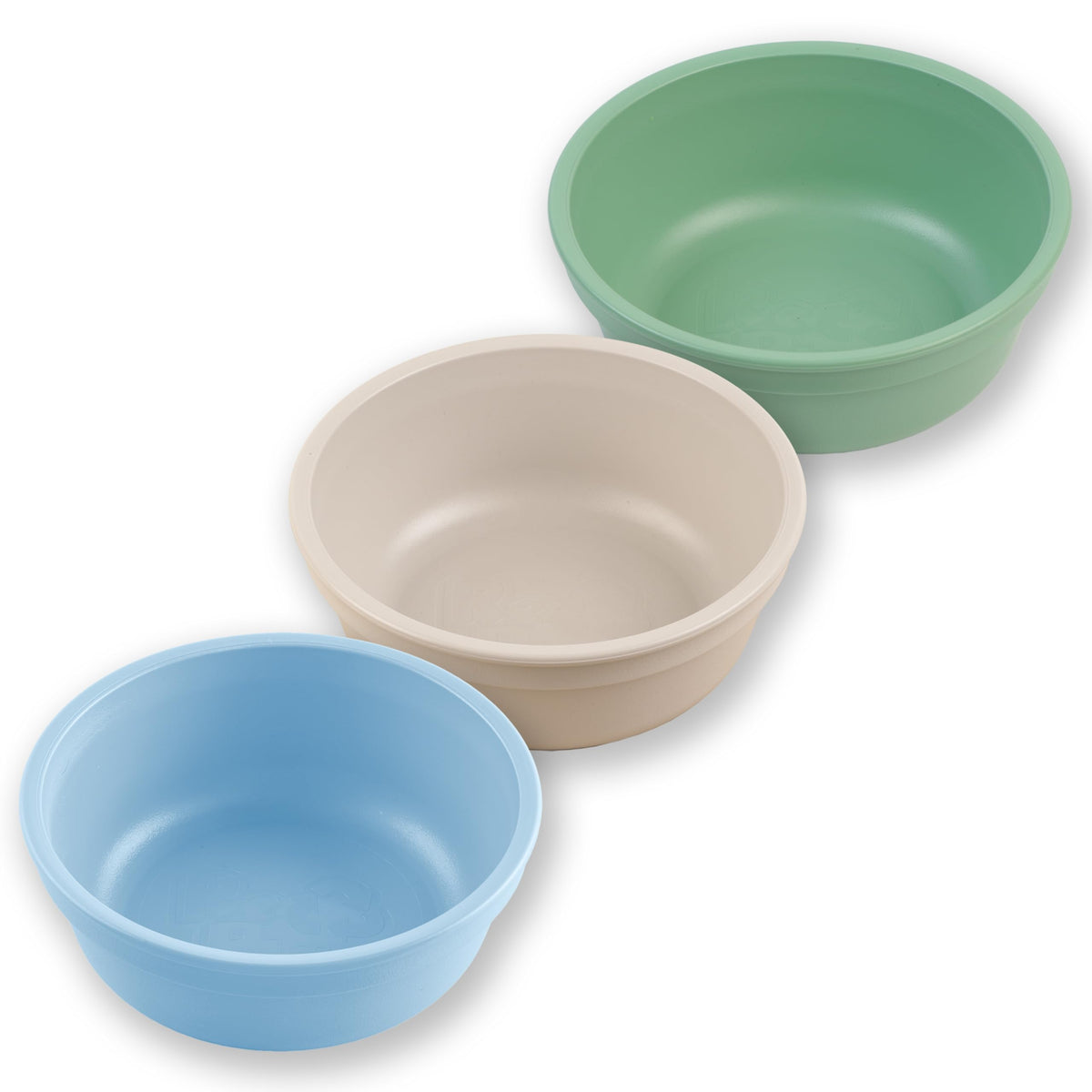 Re-Play 12 oz. Toddler Bowls Set of 3 - Kids Deep-Walled, Durable & Reusable Snack and Meal Bowls, Dishwasher & Microwave Safe, BPA-Free, Made in USA from Recycled Plastic, Easter