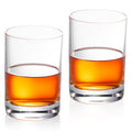 KAMMAK Shot Glasses Set of 2, Clear Espresso Shot Glass with Heavy Base