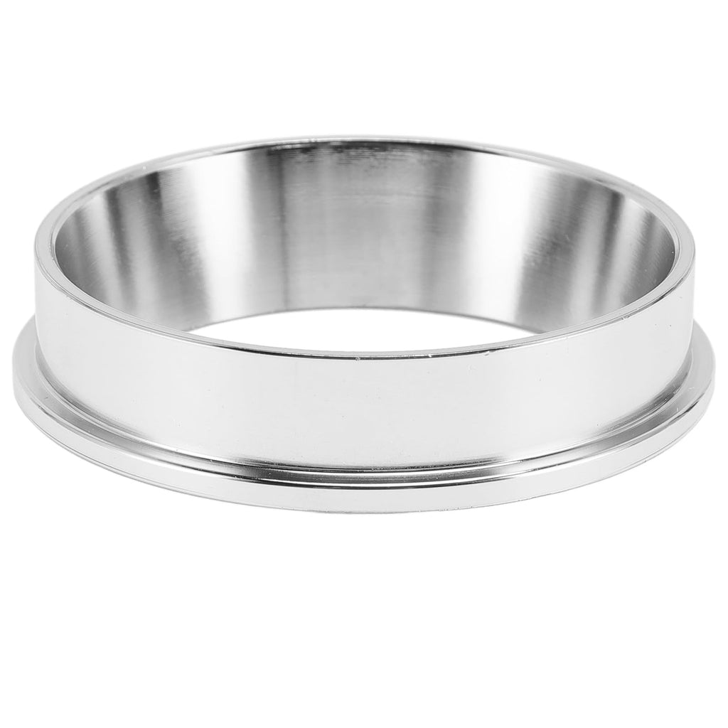 Sunicon 57.5MM Espresso Dosing Funnel, 304 Stainless Steel Coffee Dosing Ring Catcher Ring, Universal Coffee Dosing Ring Replacement for Home Coffee Machine Tools(Silver)
