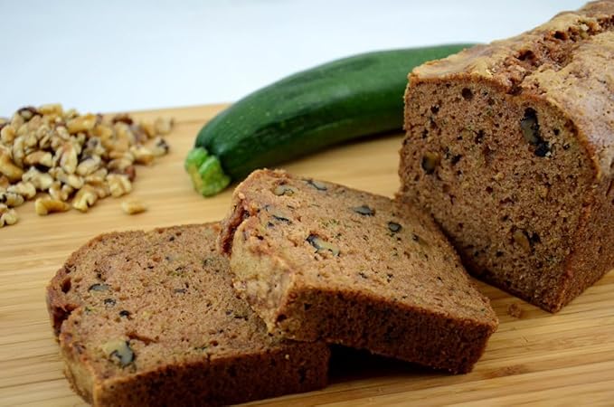 Nadel - NATURALLY DELICIOUS ZUCCHINI CAKE Slices, 8 Pack, Sweet Breads & Cakes Slices Back to School lunch snack, breakfast bar