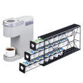 FlagShip K Cup Holder Drawer 3 Tier Coffee Pod Holder for K Pod Save Space Countertop Kitchen (24 Pods Capacity)