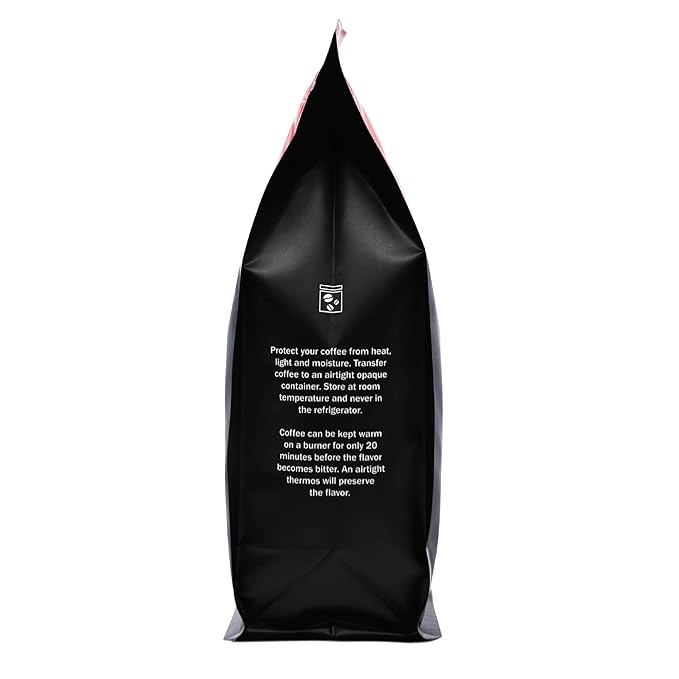 Peru Coffee, Ground, Naturally Low Acid, Tres Cumbres, Fresh Roasted, 16-ounce