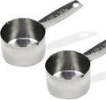 Chef Craft Select Coffee Measurer, 4 inch 2 tbsp, Stainless Steel (Pack of 2)