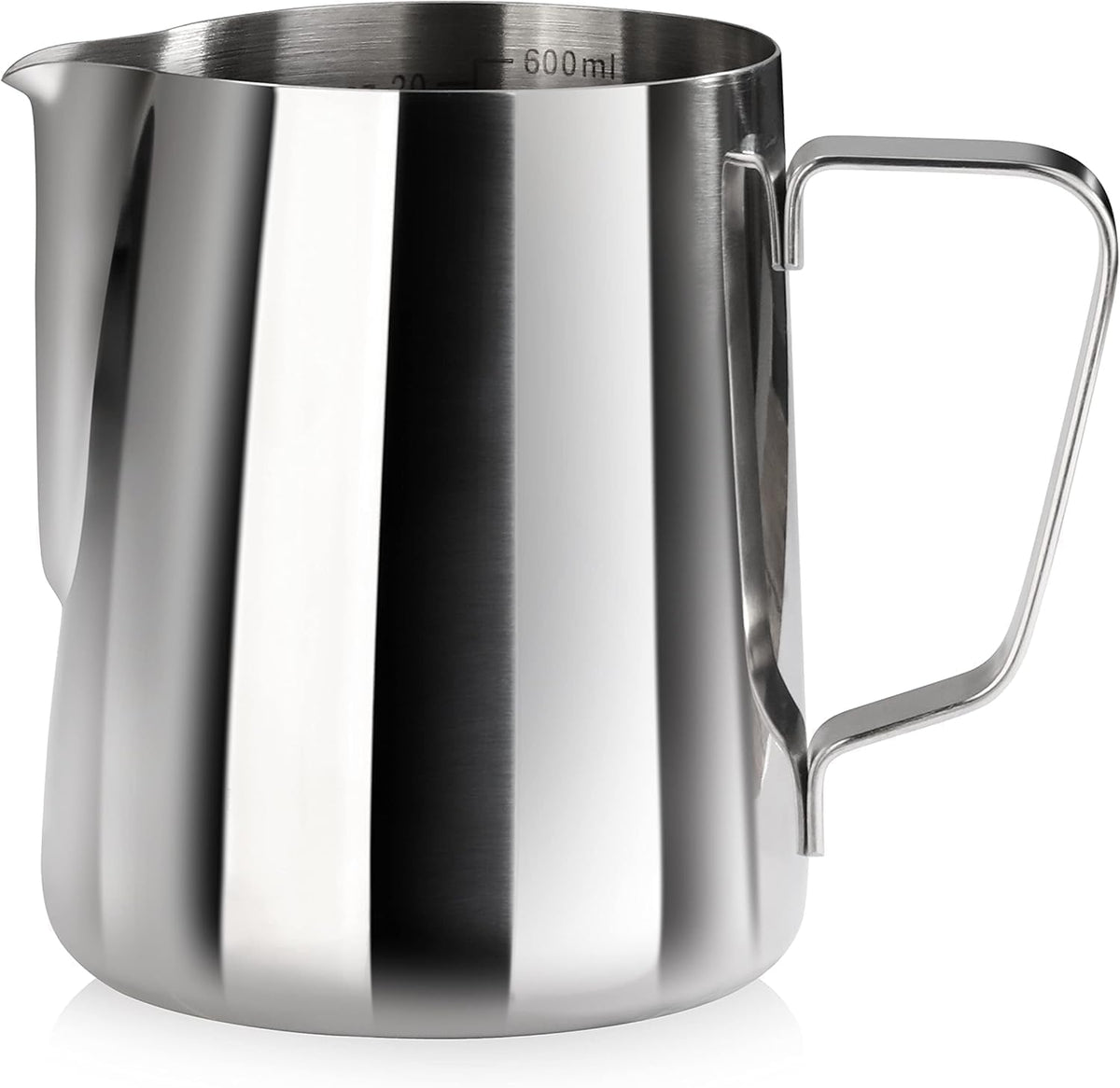 New Star Foodservice 28805 Stainless Steel Frothing Pitcher, 12 oz