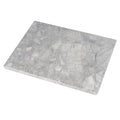 Koville Natural Marble Cutting Board for Kitchen Countertop, 16" x 12" Rectangular Marble Cutting Board Pastry Boards Cheese Boards for Home Decor, Resistant Stone Charcuterie Board Chopping Slab