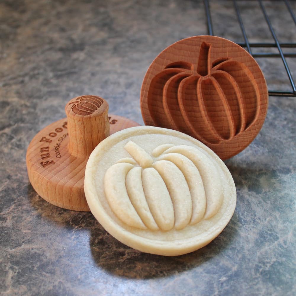 Fun Food Tools, Wood Cookie Stamp, 2.5 Inch (Chartres Cathedral CS-056)