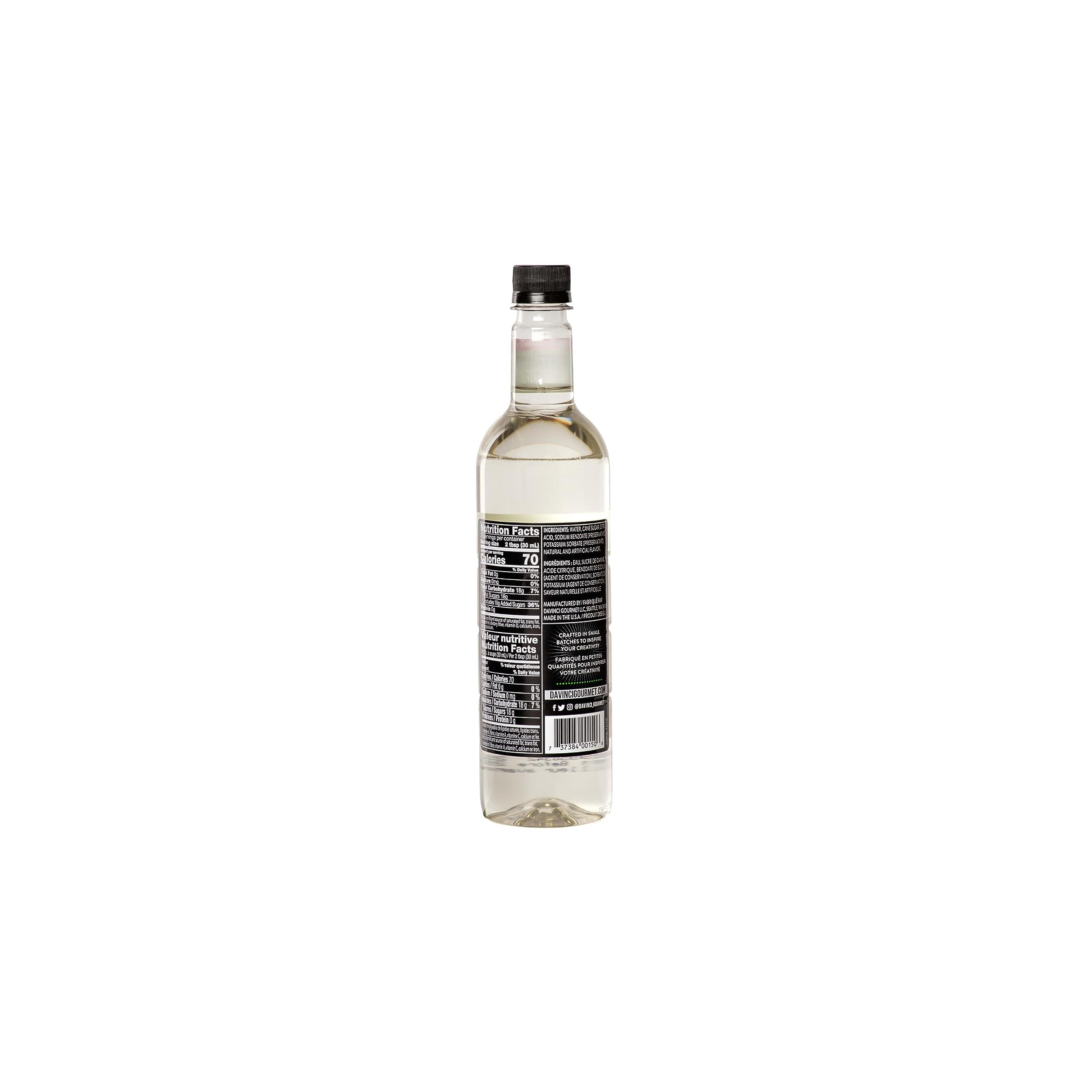 DaVinci Gourmet Classic Peppermint Syrup, 25.4 Fluid Ounces (Pack of 4)