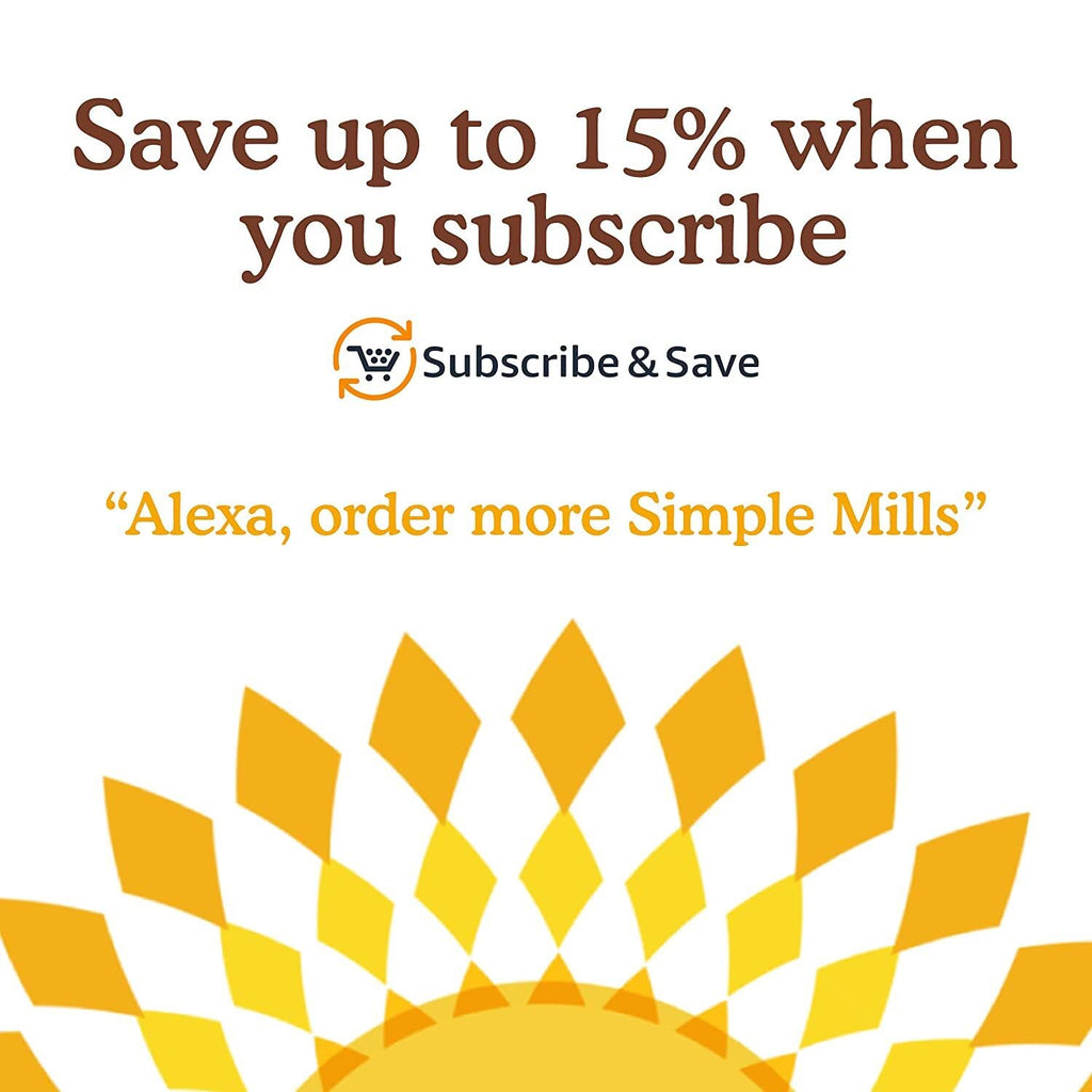 Simple Mills Cocoa Pancake and Waffle Mix, Just add Water, Gluten Free, Paleo Friendly, Breakfast, 10 oz (6 pack)