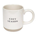 Sweet Water Decor Cozy Season Stoneware Coffee Mug | Fall and Winter Novelty Coffee Mugs | Microwave & Dishwasher Safe | 14oz Coffee Cup | Holiday Gift