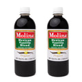 Vanilla Molina - Mexican Vanilla Blend with Pure Vanilla Extract - 2 Pack (16.6 Fl Oz Bottles) Natural Flavoring for Baking, Drinks and Desserts