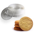Personalized Christmas Cookie Stamps Customizable Name Cookie Stamps With Handle Cutter For Cookie Baking Decorating Cakes And Handmade Christmas Gifts Perfect (Concave cookie design)