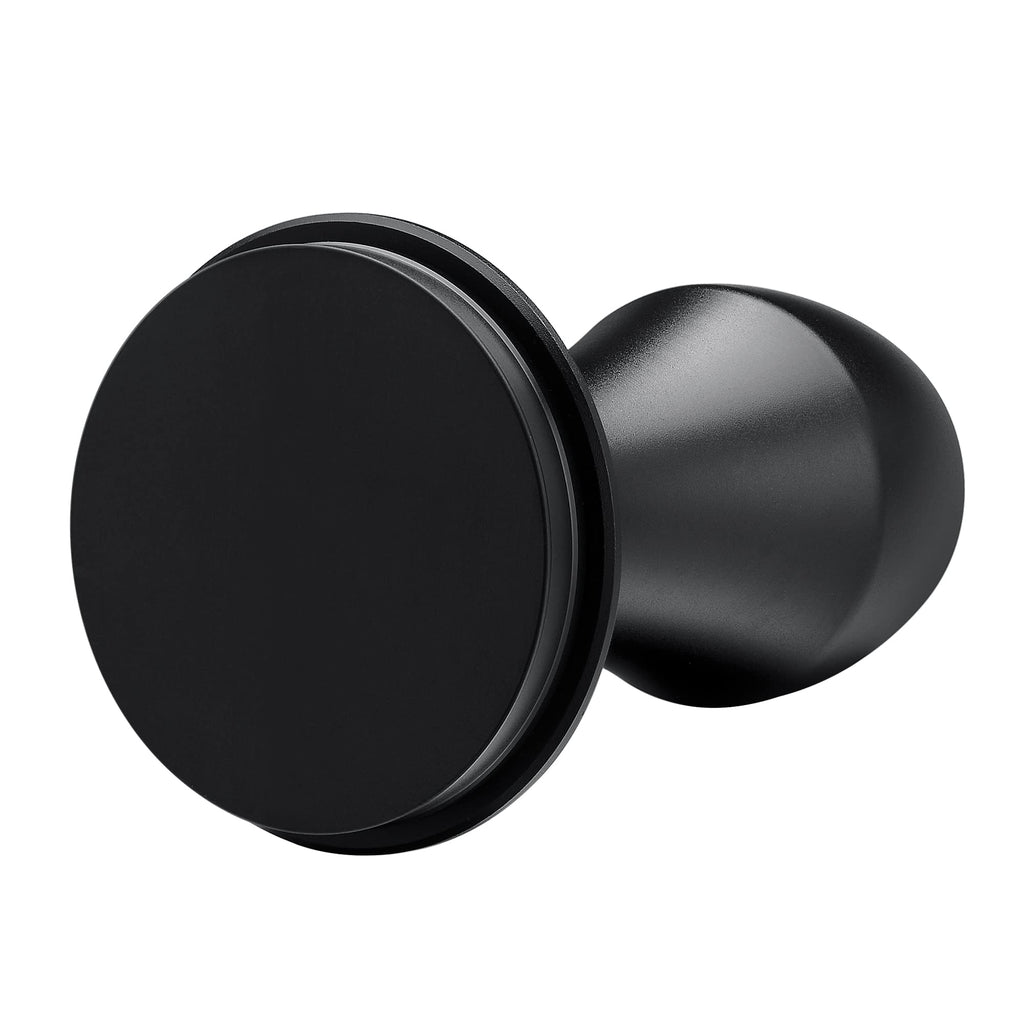 Normcore 58.5mm Espresso Coffee Tamper V4 - Spring Loaded Tamper With Titanium PVD Coating Flat Base -15lb / 25lb / 30lbs Replacement Springs