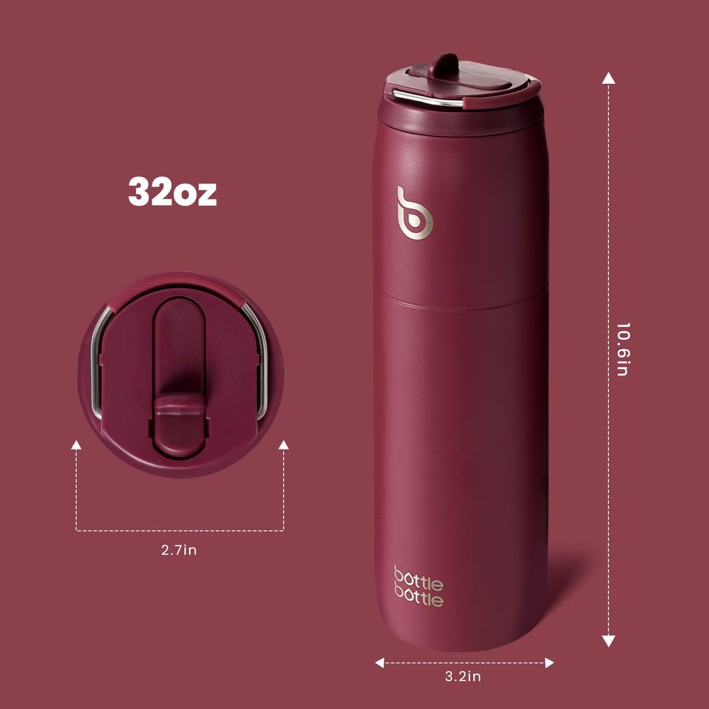 BOTTLE BOTTLE Stainless Steel Water Bottle 32 oz R