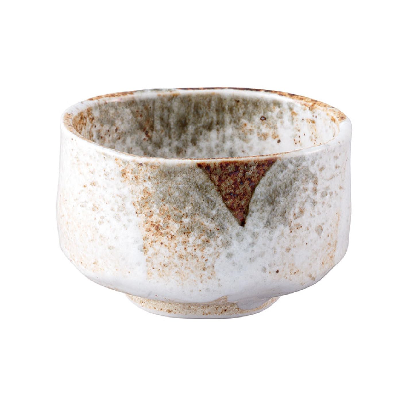 Waraku Fuuka Japanese Traditional Handcrafted Mino Matcha Chawan Tea Bowl Cup Ceremony Tableware Pottery (Yuki Shino)