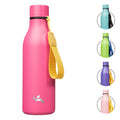 Konokyo 18 oz Insulated Stainless Steel Metal Water Bottle with Strap