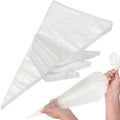 18 Inch Pastry Piping Bags - HOMIOVE 100Pack Disposable Icing Bags Thick Anti-Burst Pastry Icing Frosting Piping Bag Tipless Icing Bags for Decorating Cupcakes Cakes Cookies
