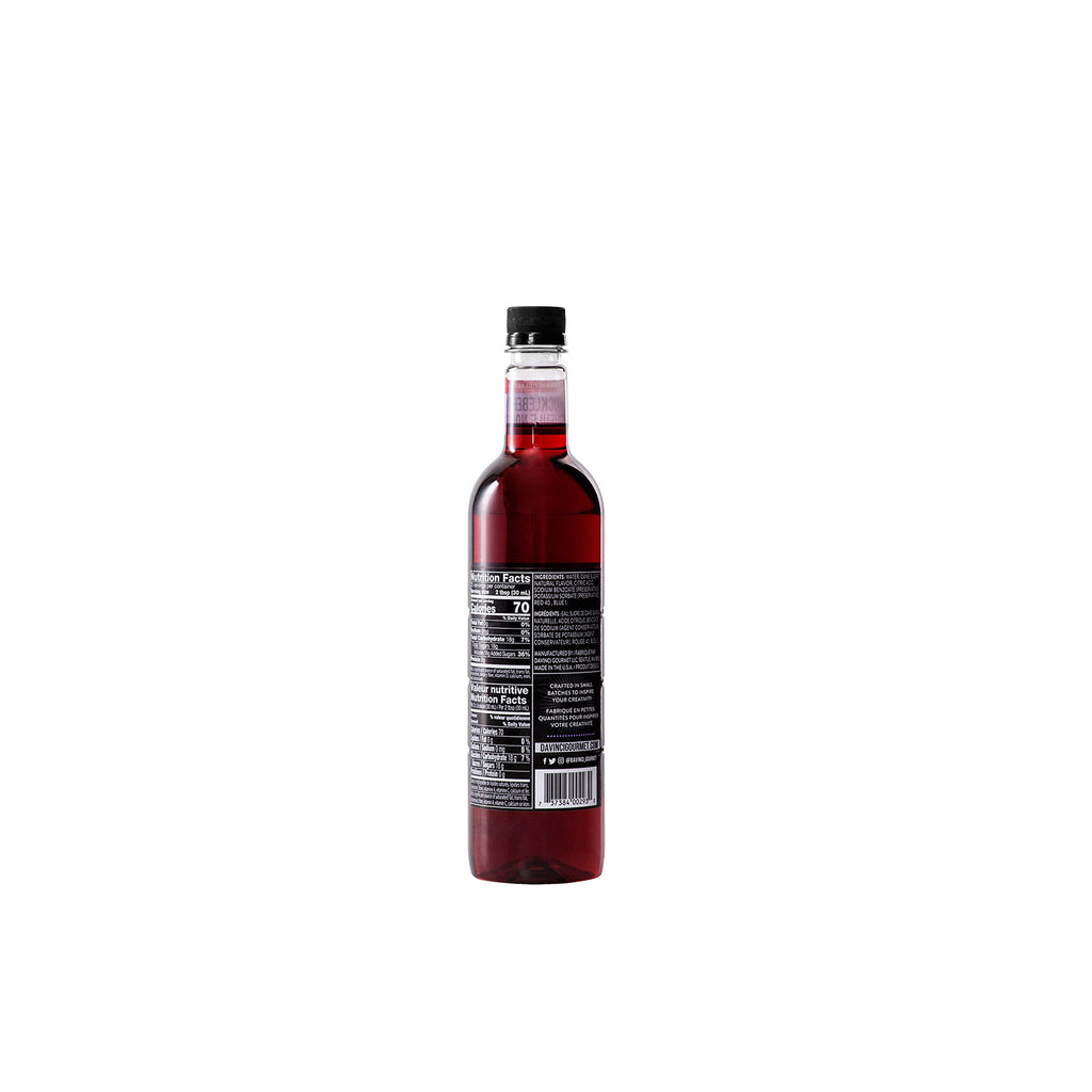 DaVinci Gourmet Classic Huckleberry Syrup, 25.4 Fluid Ounces (Pack of 4)