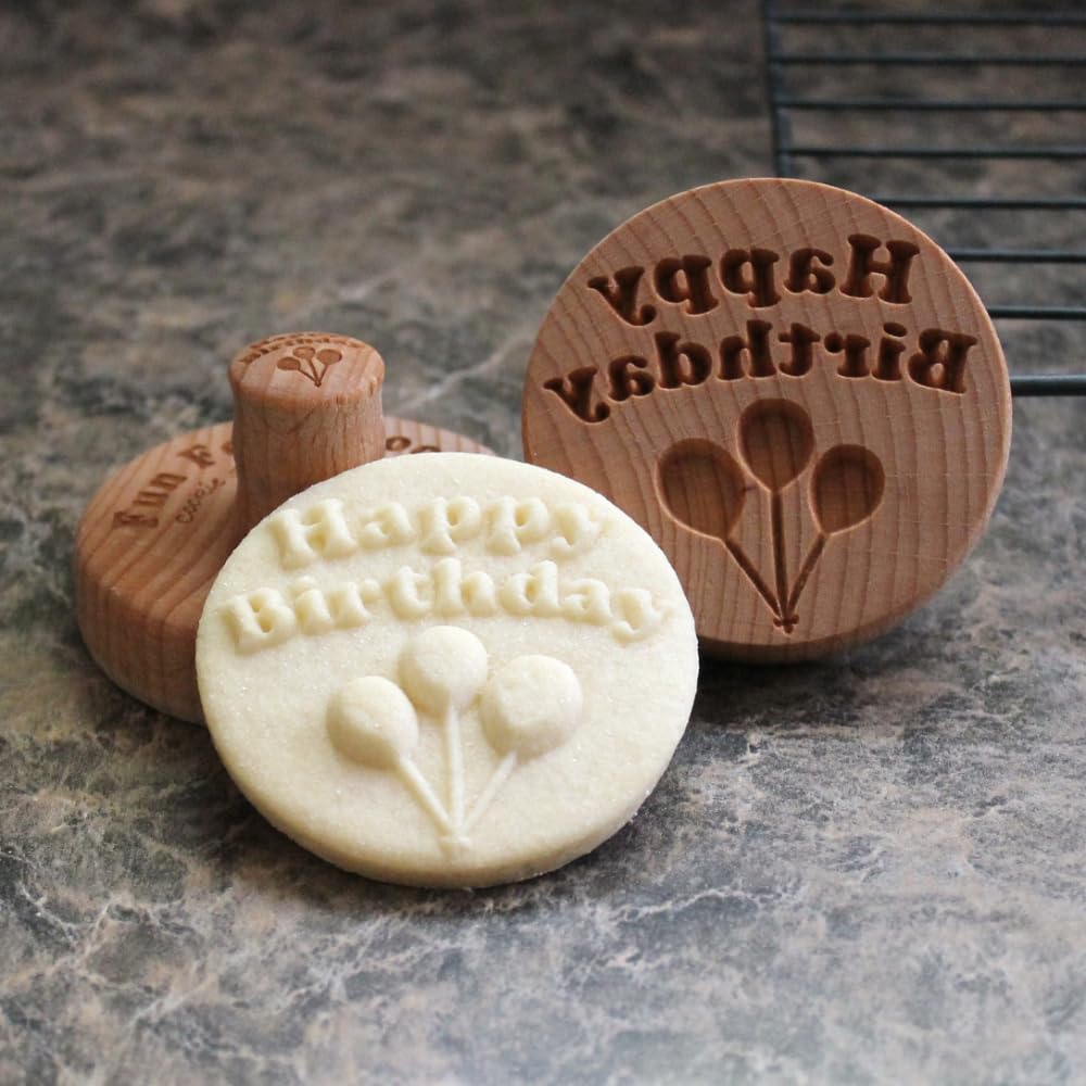 Fun Food Tools, Wood Cookie Stamp, 2.5 Inch (Chartres Cathedral CS-056)