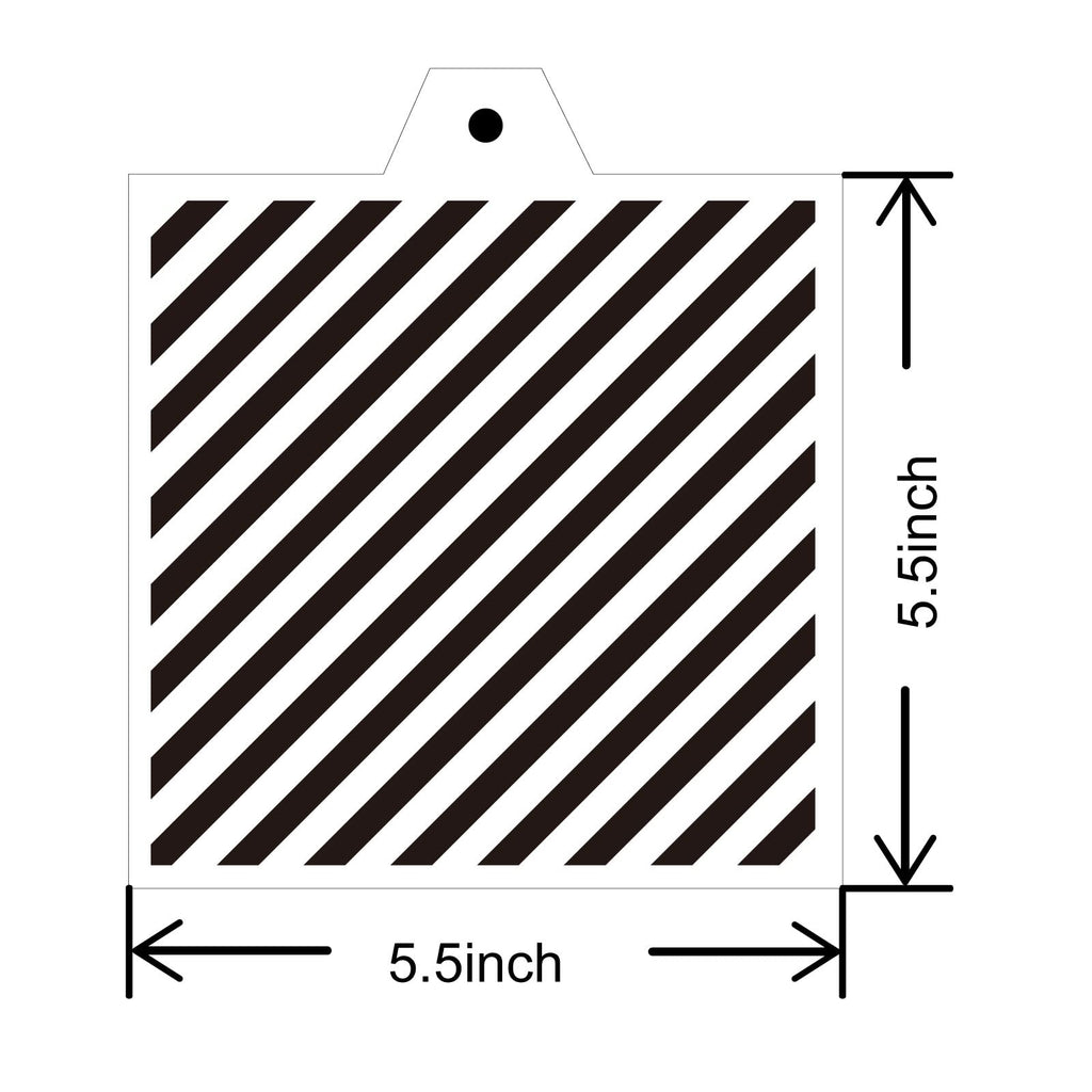 16 Pcs 5.5x5.5in Cookie Stencil DIY Royal Icing Baking Stencils for Royal Icing Cookies, Airbrush Cookies; Sugar Cookie Stencils,Craft Painting, Stencil Genie Stencils (Essential)