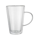 Restaurantware 14 oz Professional Glass Mug, 2 Pack