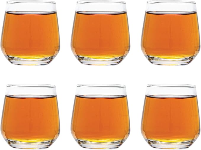 Vikko Shot Glasses, Set of 12 Small Liquor and Spirit Glasses, Durable Tequila, Alcohol and Espresso Shots, 12 Piece Large Shooter Glass Set (Traditional)