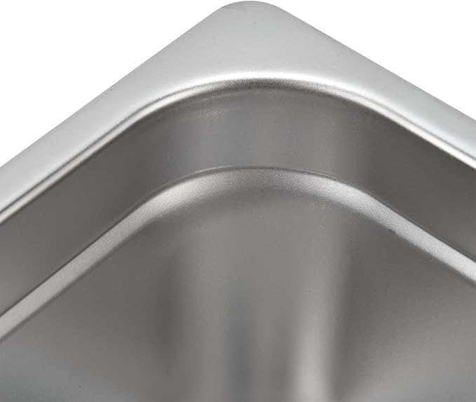 Yosoo Coffee Knock Box, Large Coffee Knock Box Stainless Steel Coffee Grounds Container Bucket Waste Bin(01)