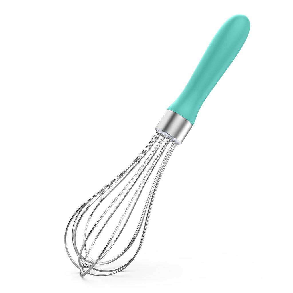 U-Taste Wire Whisk for Cooking, 18/10 Stainless Steel Wisk, S/Aqua Sky