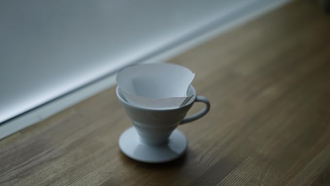Hario V60 Paper Coffee Filter, Size 03, White, 100ct