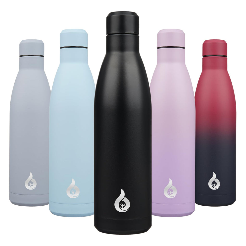 BJPKPK 25 oz Insulated Stainless Steel Water Bottle, Metal Sports Flask