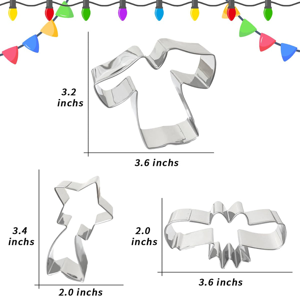 Kanehosi Graduation Cookie Cutters 6Pcs for Celebration Kitchen Baking