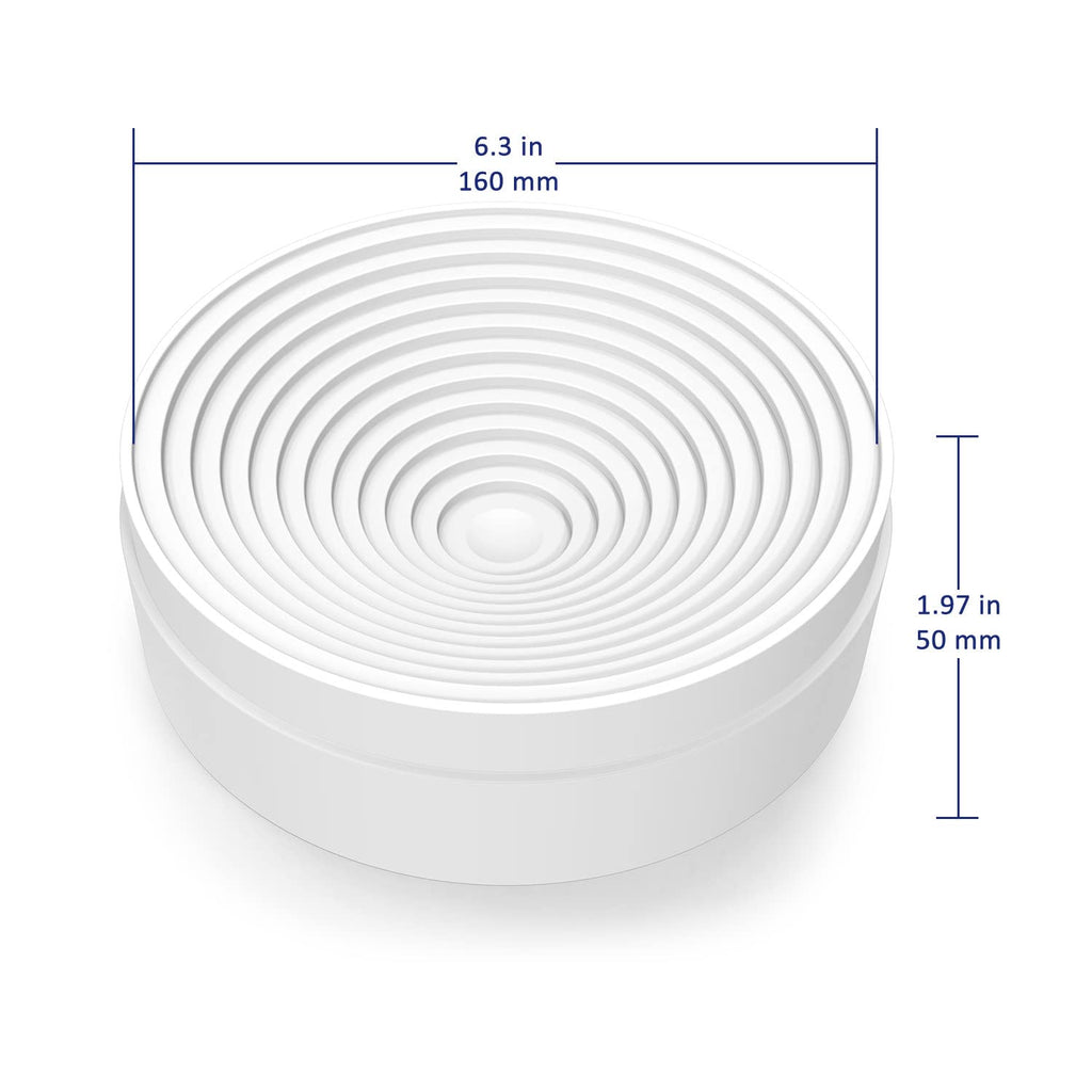 Labasics Plastic Flask Stand, Stackable Polypropylene Round Bottom Flask Stand Flask Holder for Round Bottom Flasks up to 10 L, 160 mm