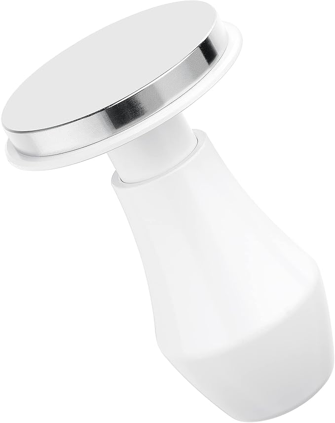 Normcore 58mm Espresso Coffee Tamper V4.1, Spring Loaded Tamper with 15lb/25lb/30lb Interchangeable Springs, Fit All Default 58mm Espresso Baskets, Not Specified to 58.5mm, White