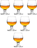 Valeways Shot Glasses, 5oz Glass Set of 6/Clear Glasses/Cute Glasses/Perfect for Tasting Brandy/Glass Snifters