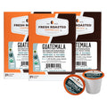 Fresh Roasted Coffee, Organic Guatemala K-Cup Pods for Keurig Brewers, Medium Roast, USDA Organic, 3rd Party Tested for Mold, Mycotoxin & Pesticides, Kosher, 24 Count (Pack of 3)