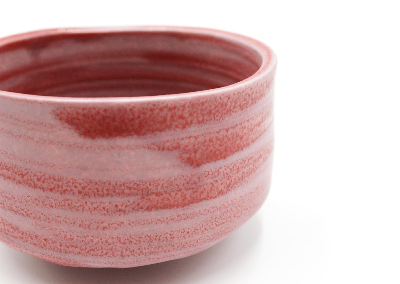 Waraku Fuuka Japanese Traditional Handcrafted Matcha Chawan Tea Bowl Cup Ceremony Tableware Pottery (Guren)