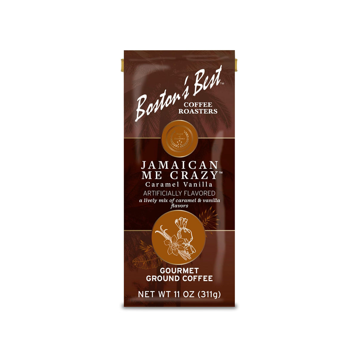 Boston’s Best Coffee - Hearty Medium-Roast Donut Shop Decaf Gourmet Premium Ground Coffee, 11 oz. / 311 g Bag