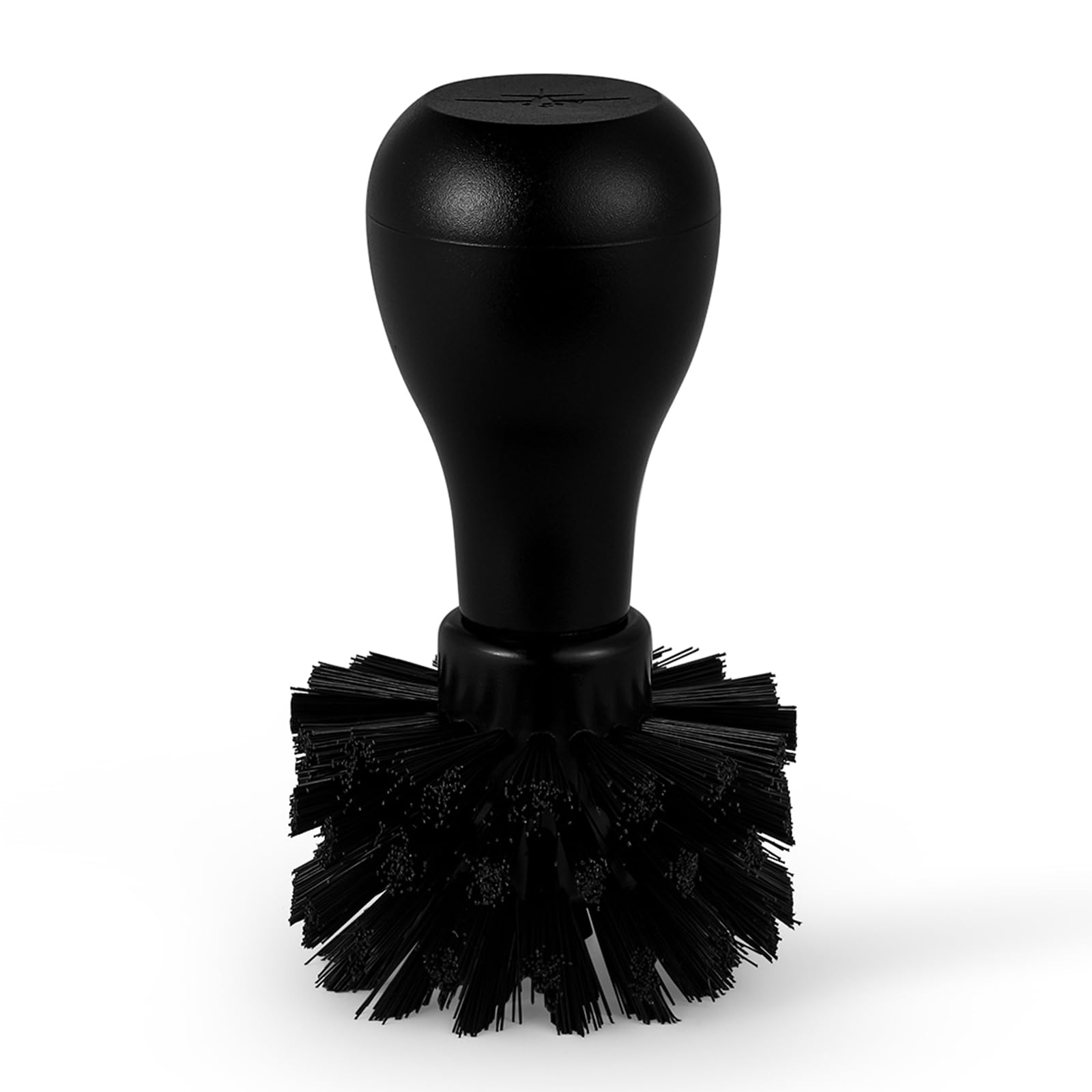 MHW-3BOMBER Coffee Portafilter Brush, Fit for 51/54/58mm Portafilter Basket, ABS Espresso Machine Portafilter Cleaning Brush, Professional Barista Cleaner Tools, Effectively Cleaning, Black B5536-OS
