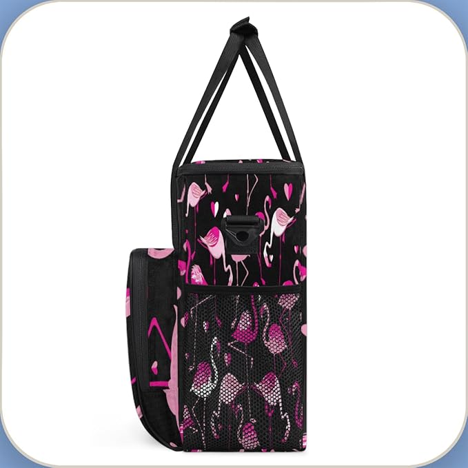 cfpolar Coffee Maker Storage Bag, Waterproof Travel Carrying Storage Tote Bag Organizer Case, Compatible with K-Mini or K-Mini Plus, And Suitable for Other Accessories， With Pockets for K-Cup Pods