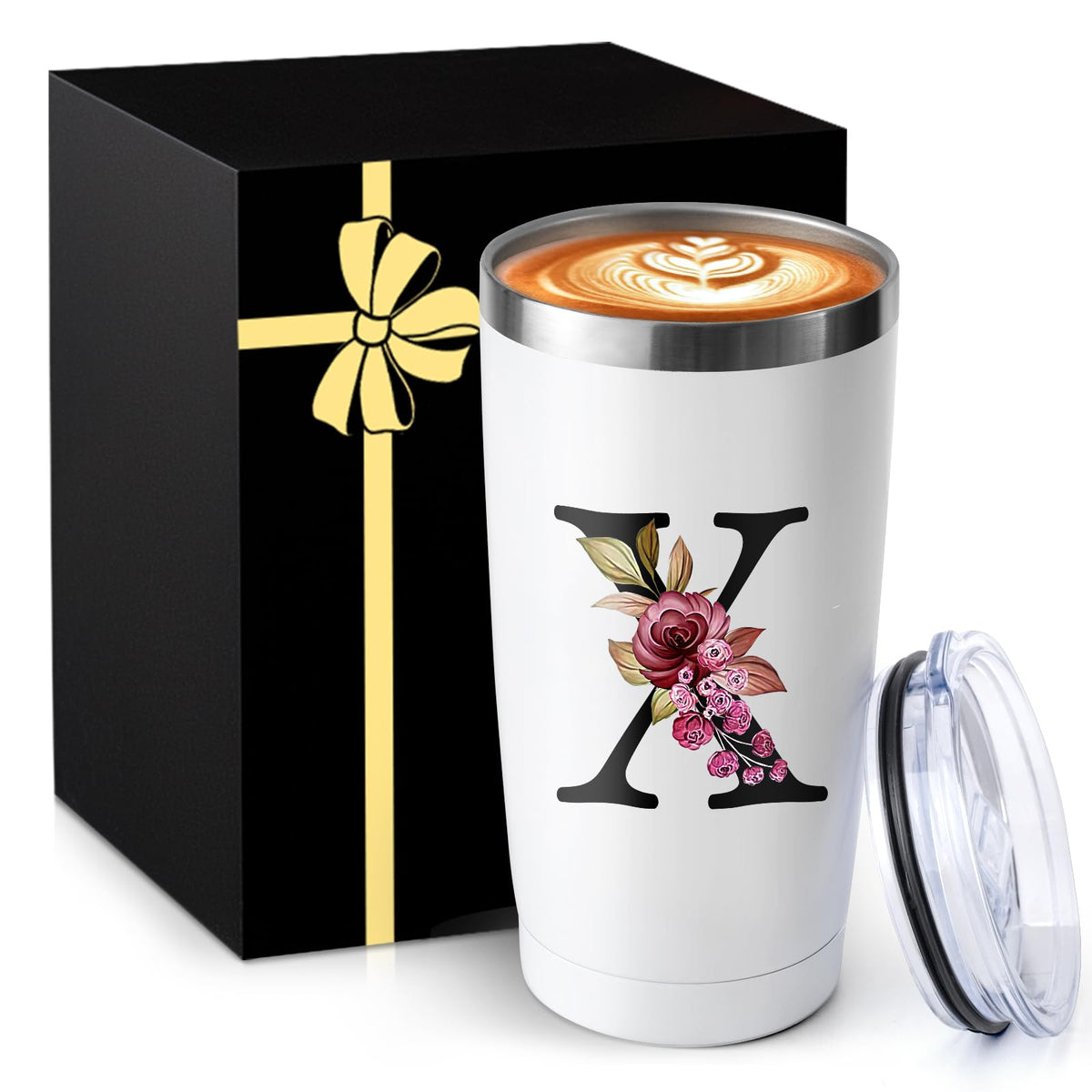 20 Oz Insulated Coffee Cup with Lid Car Tumbler Travel Mug Women Her Sister Mom Girlfriend Aunt Best Friend Friendship Grandma Bestie Wife Daughter Law Lady Happy Birthday Cool Unique Cute Gifts