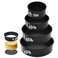 AGIgear Springform Cake Pan Set,Non-Stick Springform Pans Set of 4