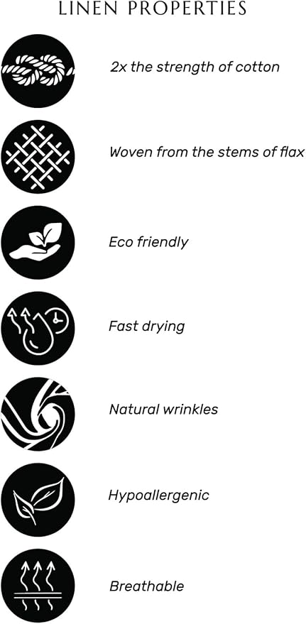 Solino Home Linen Bib Apron for Men & Women - Steel Grey/Black Kitchen Apron with Front Pockets - Handcrafted from European Flax