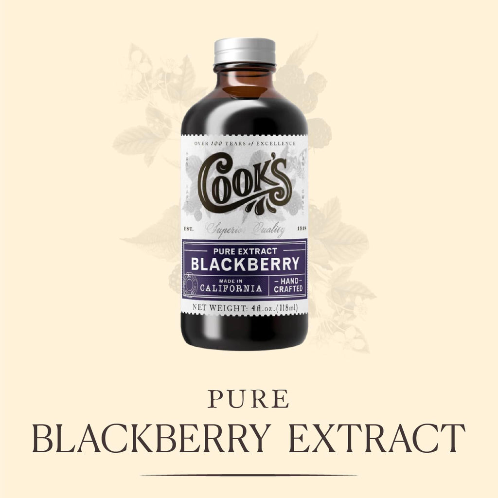 Cook's Pure Blackberry Extract for Jams, Jellies & Syrup, 128 oz (1 Gallon)